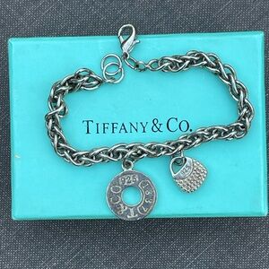 Tiffany & Co vintage bracelet with 2 charms